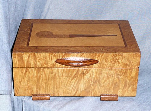 Scatola art deco - art, legno