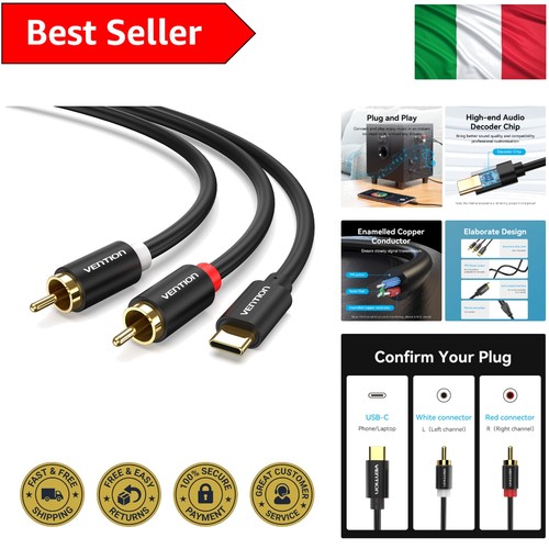 Cavo audio usb 2x - cavo, c