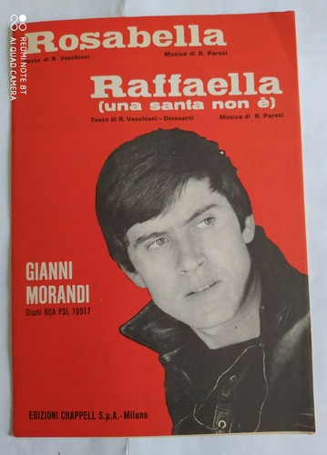 Gianni morandi rosabella - gianni, "