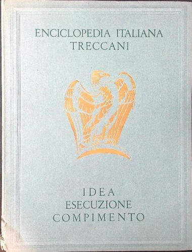 Enciclopedia italiana - enciclopedia,