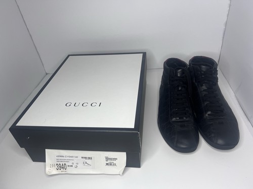 Gucci stivaletto nero pelle - nero,
