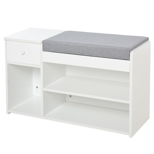 Homcom panca scarpiera con - panca,
