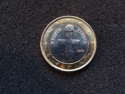 Moneta corso euro cipro - moneta, 1