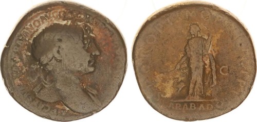 Moneta romana bronzo - romana,