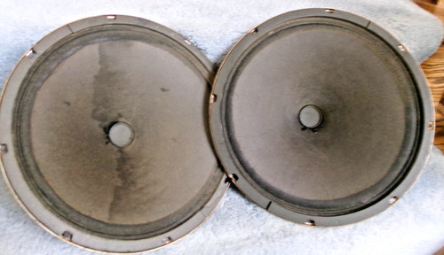 Coppia altoparlanti vintage