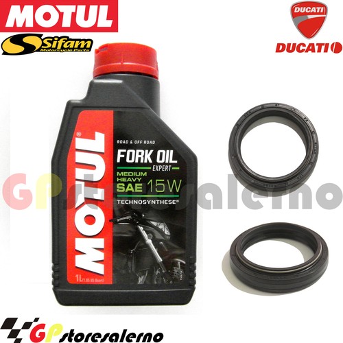 Kit olio forcella 15w - motul, +