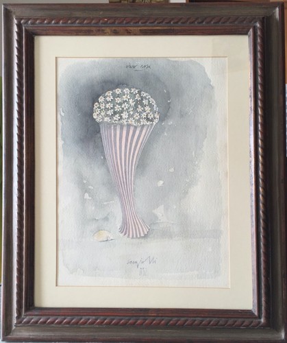 Claudio cargiolli vaso rosa - vaso,