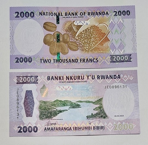 Banconota 2024 ruanda 2000 - banconota,