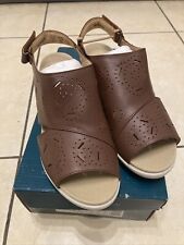 Sandali aperti marroni più caldi UK 5,5