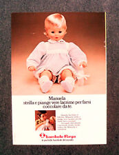[GCG] N322 - Advertising Pubblicità -1974- BAMBOLE FURGA , MANUELA