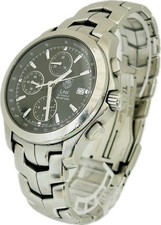 Orologio Uomo Tag Heuer Link CJF2110.BA0576 Cronografo Nero Automatico Ottimo A4821