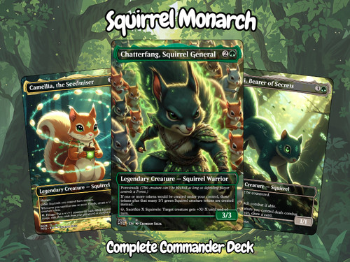 Mazzo comandante squirrel - comandante,