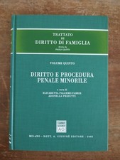 TRATTATO DI DIRITTO DI FAMIGLIA DIRITTO E PROCEDURA PENALE MINORILE 2002 Giuffrè