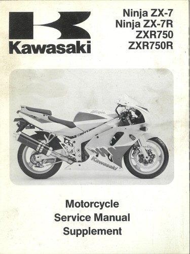 Manuale supplementare kawasaki - manuale,