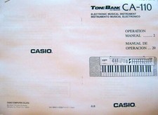 Casio CA-110 Tone Bank