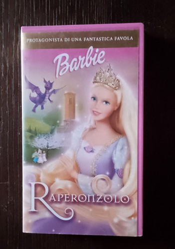 Vhs barbie raperonzolo - barbie,