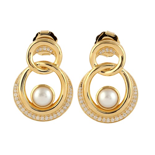 Orecchini goccia oro 18 - orecchini,