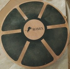 Romix Balance Board in Legno Tavola Propriocettiva Pedana per Equilibrio 40 cm