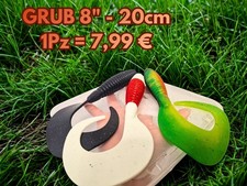 ESCA ARTIFICIALE PESCA GRUB 8"