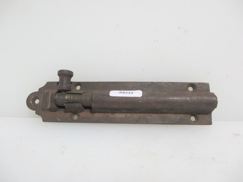 Antique brass door lock - brass,