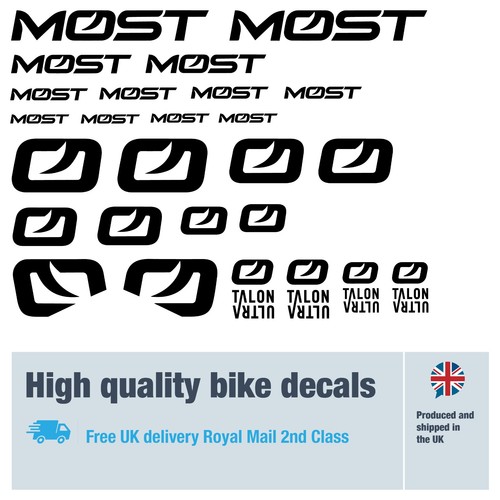 Most etichette decalcomanie - most,