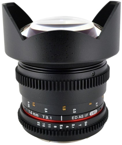 Obiettivo samyang 14mm ed - obiettivo,