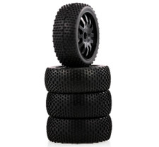 Set Pneumatici Ruote Buggy 1/8