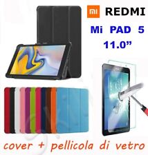 COVER CUSTODIA TABLET TAB PER XIAOMI Mi PAD 5 PAD5 11.0'' 11.0 POLLICI + VETRO