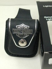 Custodia in pelle Zippo Harley