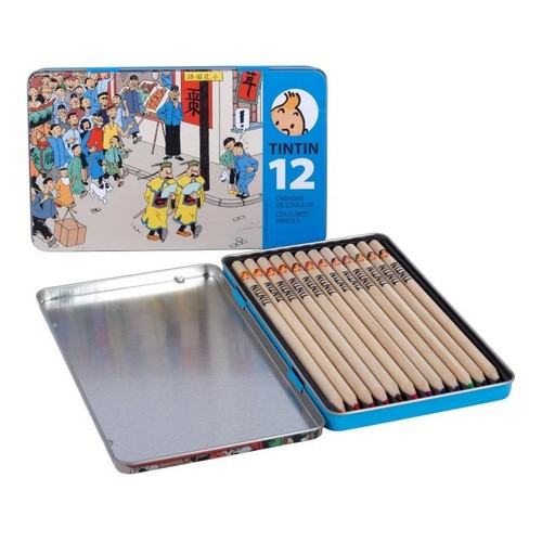 Boîte métal tintin avec - tintin,