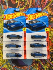 Hot Wheels 2026 Ferrari SF90 Stradale 1/5 blu set/lotto X6