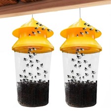 2PCS Outdoor New Fly Traps Reusable Fly Trap Jar Effective Fly Control Fly NEW