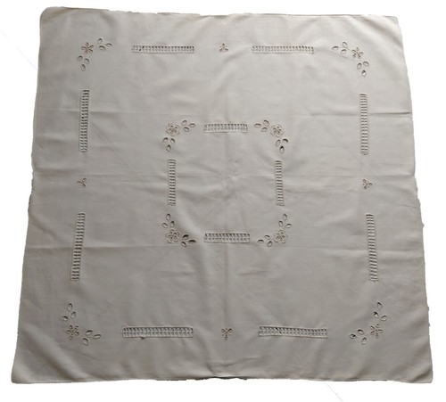 Centrotavola ricamato lino - , e