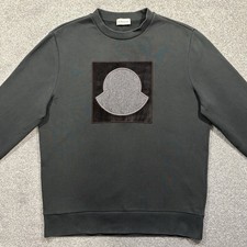 Felpa Moncler Logo Verde