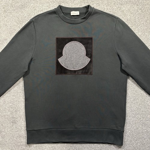 Felpa moncler logo verde - felpa,
