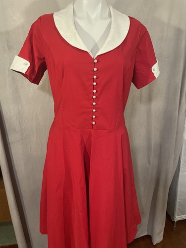 Abito tè rosso gown nuovo - gown,