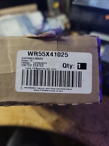 Wr55x41025 new oem - oem, ge