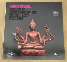 Rudolf Stingel museum gallery exhibition art ad 2007 vintage magazine print 