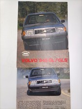 Clipping Ritaglio Articolo 1981 VOLVO 345 GL / GLS Prova su Strada