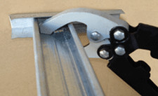 Pinza Punzonatrice per strutture da soffitto in cartongesso - Drywall