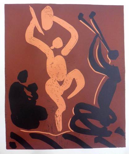 Pablo picasso incisione lignea - incisione,