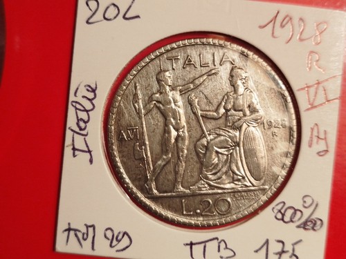 Italie lire 1928 r - 20,