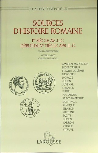 Sources histoire romaine - d'histoire,