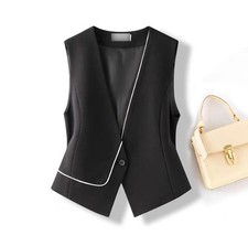 Gilet donna scollo a V