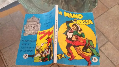 Tex gigante mano rossa - tex,