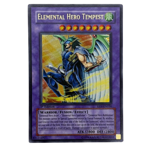 Yugioh elemental hero tempest - yugioh,