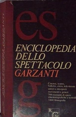Enciclopedia garzanti dello - enciclopedia,