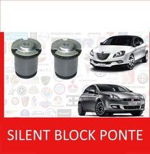 KIT COPPIA SILENT BLOCK PONTE POSTERIORE FIAT STILO Tutti Modelli