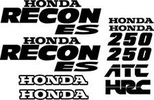 Honda Recon ES Decal Kit Gas