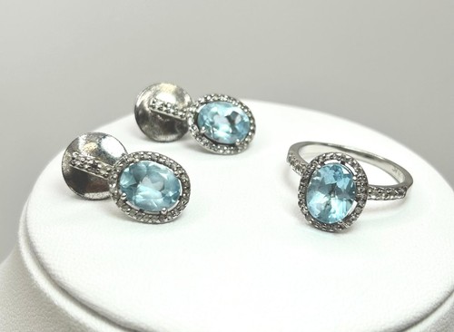 Set topazio swiss blue - set, &